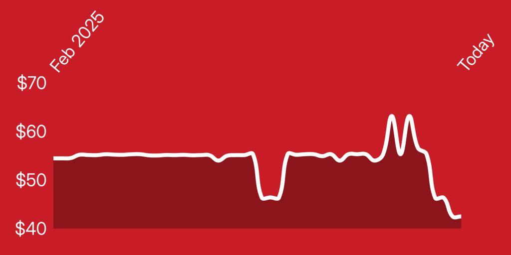 A line drawing of a heart beat