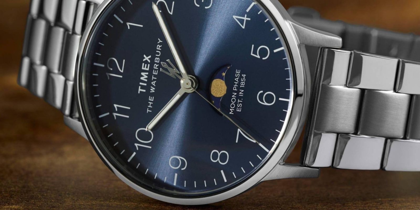 A close up of a watch