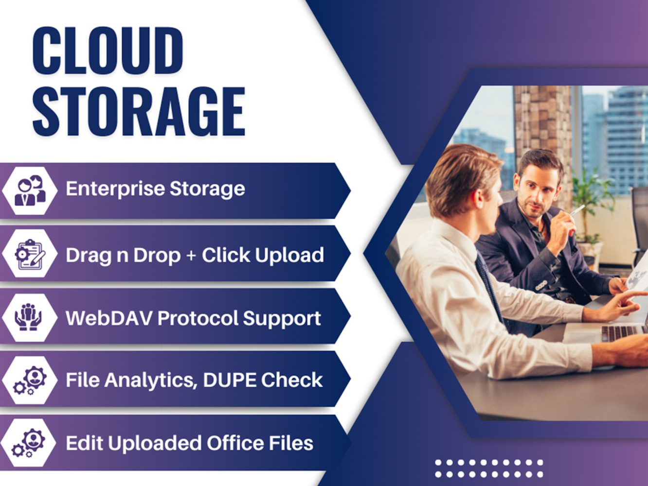 A group of men working on a computer