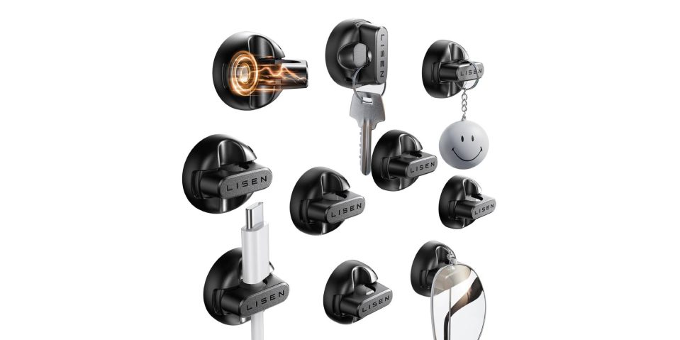 A group of keys and a key holder