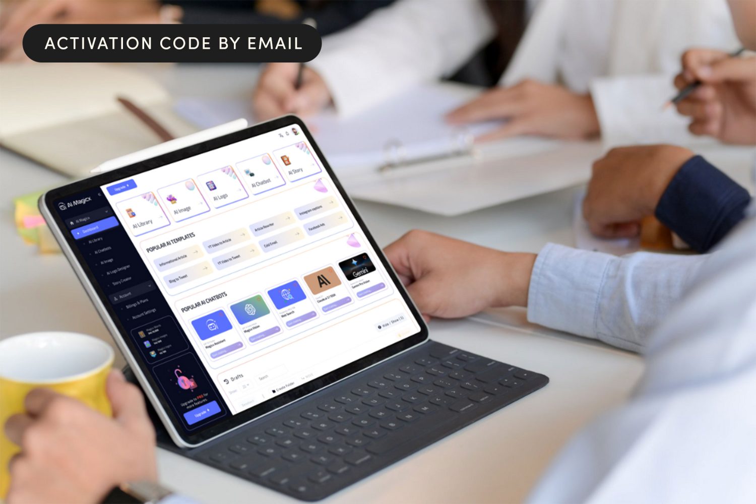 Create eye-catching brand logos and build smart chatbots with AI Magicx for $59.97 (Reg. $972)