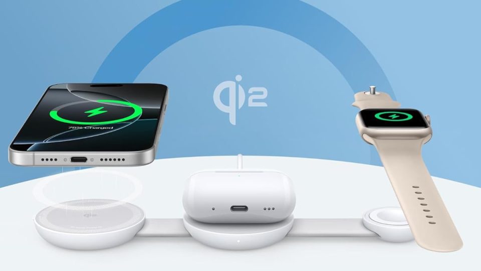 A device with a charger attached to it