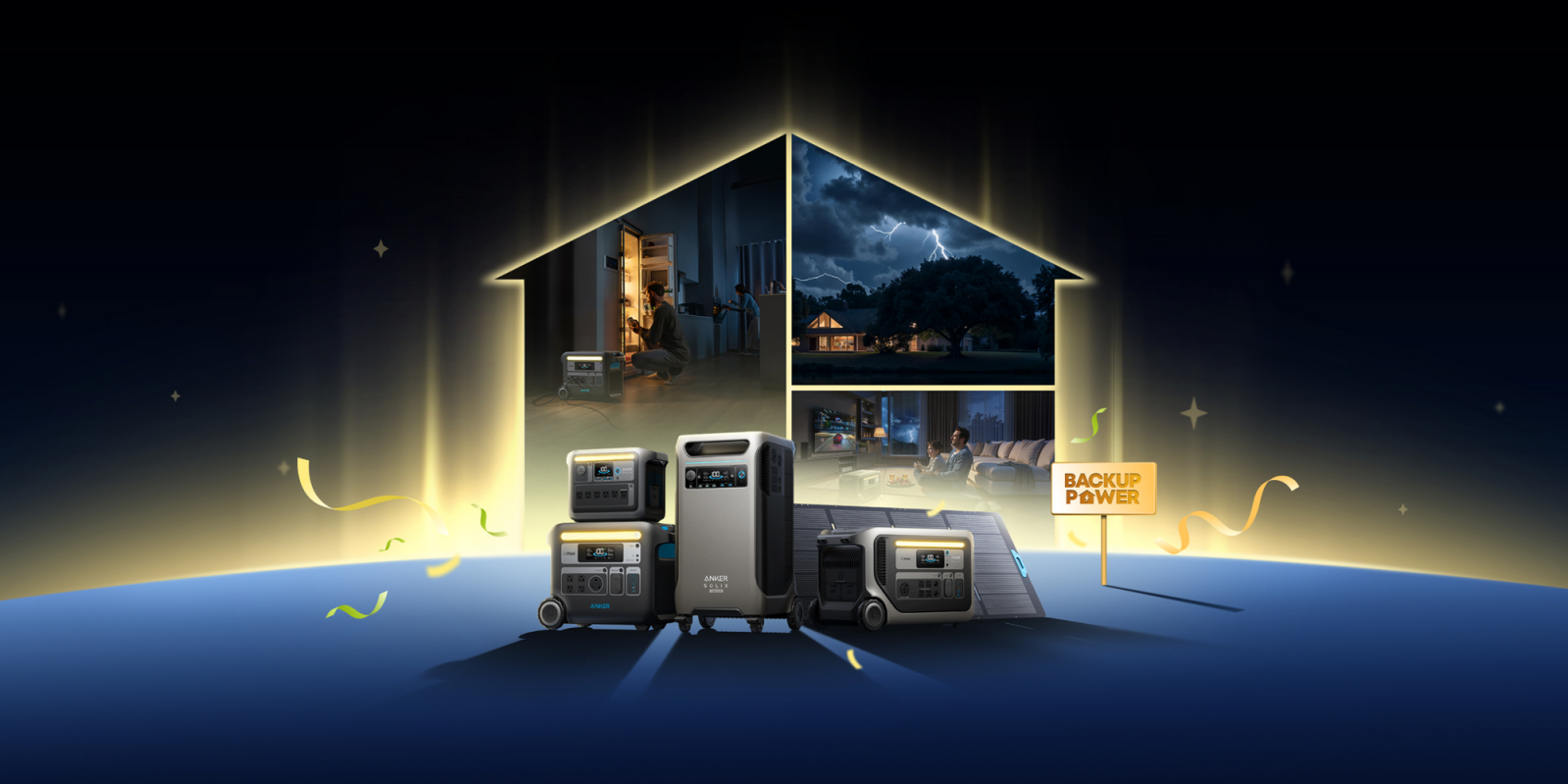 A group of electronic devices