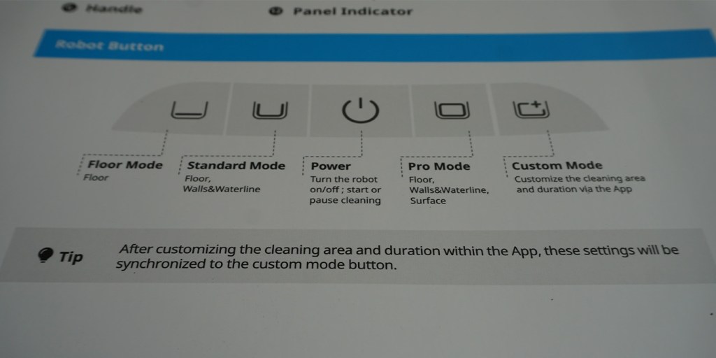 A close up of a instructions