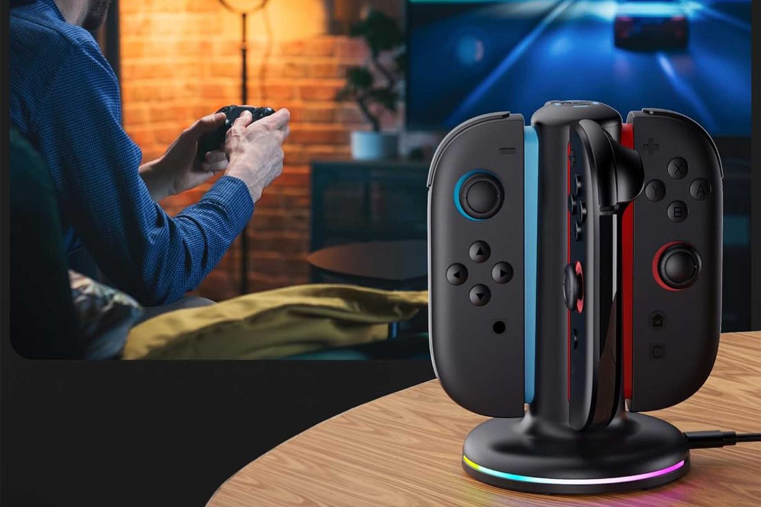 Charging Dock for Nintendo Switch 2 Joy-Con Controllers