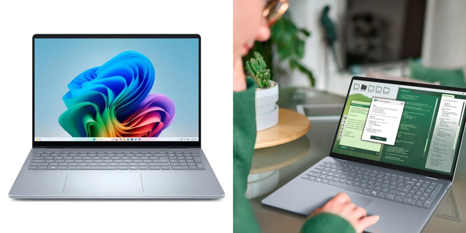 Image showing renders of Dell's 16 Plus Copilot+ PC.