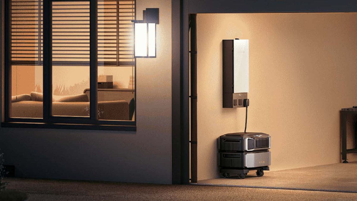 A machine on the side of a building