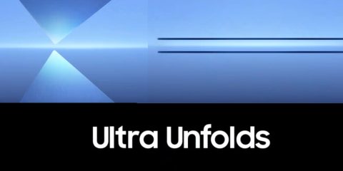 A blue arrow with white text