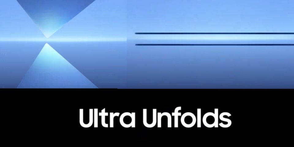 A blue arrow with white text