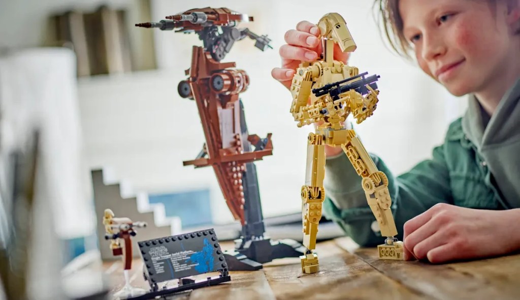 Battle Droid with STAP