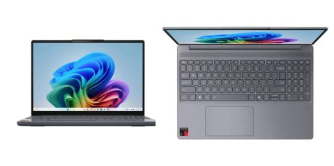 Image showing renders of Lenovo's IdeaPad Slim 3X Copilot+ PC.