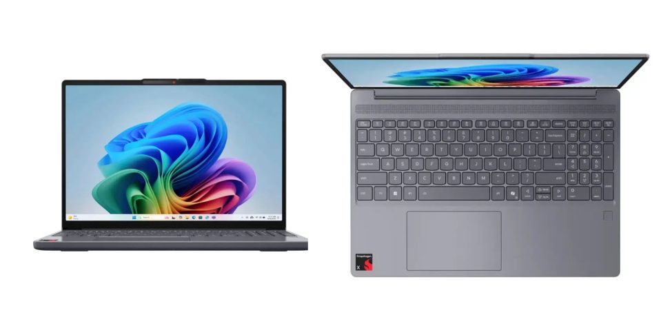 Image showing renders of Lenovo's IdeaPad Slim 3X Copilot+ PC.