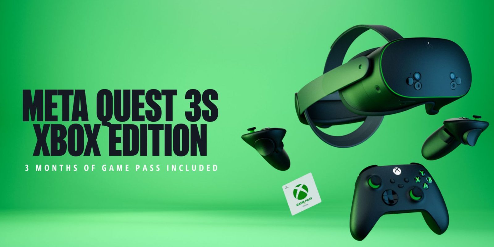 Meta Quest 3S Xbox Edition headset.