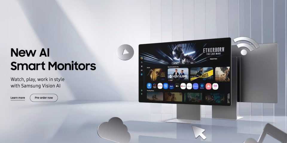 Samsung Smart Monitors pre-order FREE credit