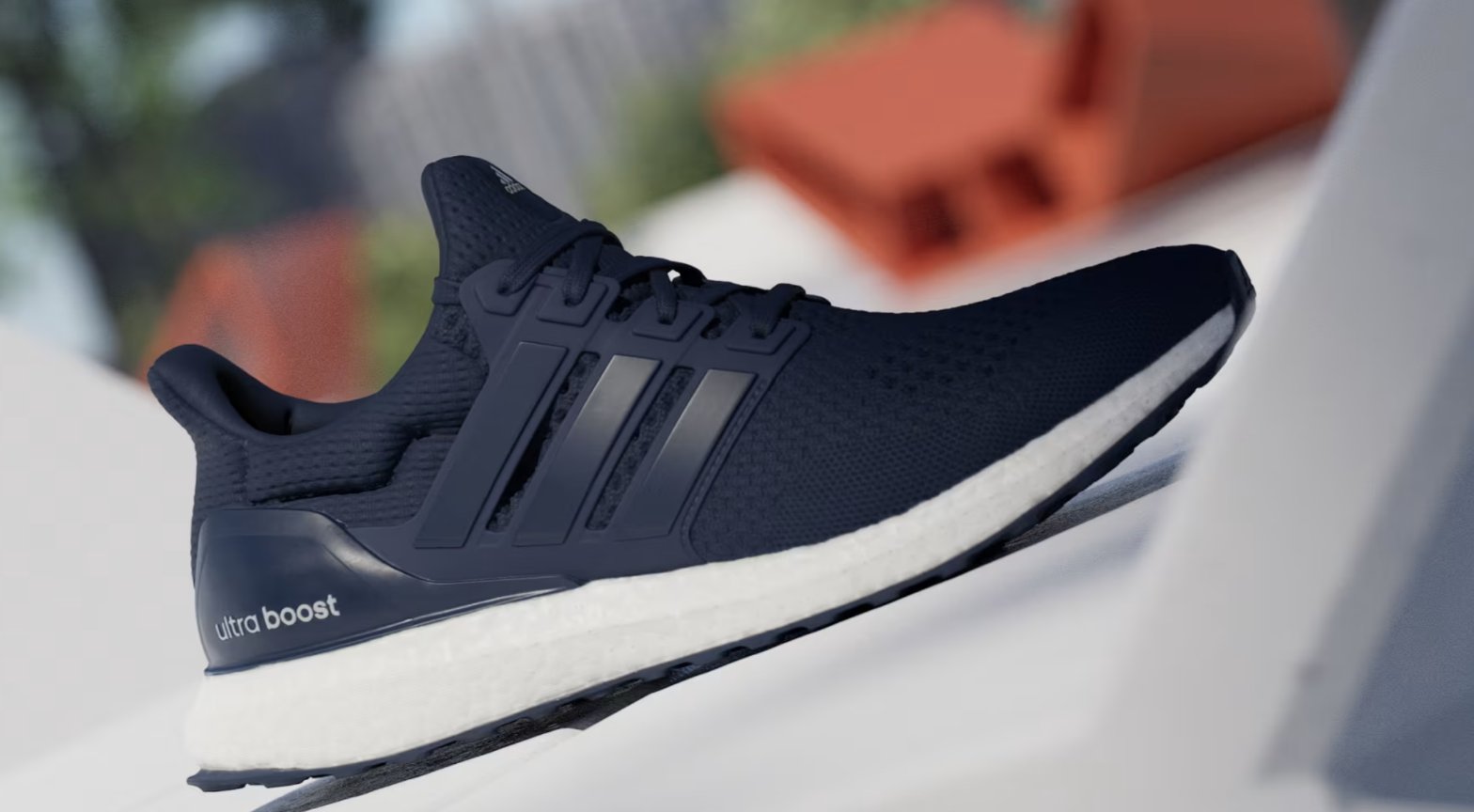 A close up of a shoe