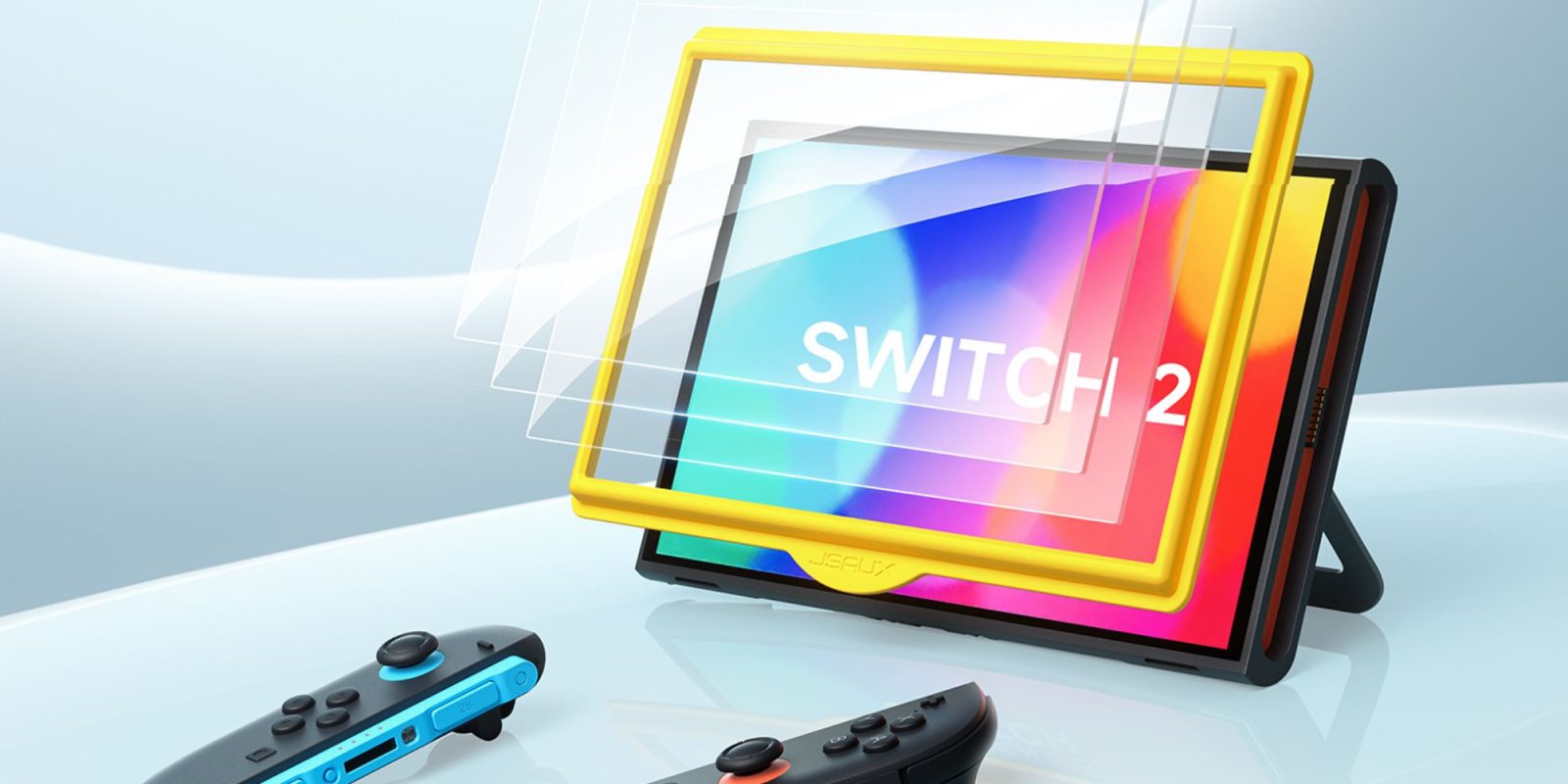 Image showing JSAUX Switch 2 tempered glass.