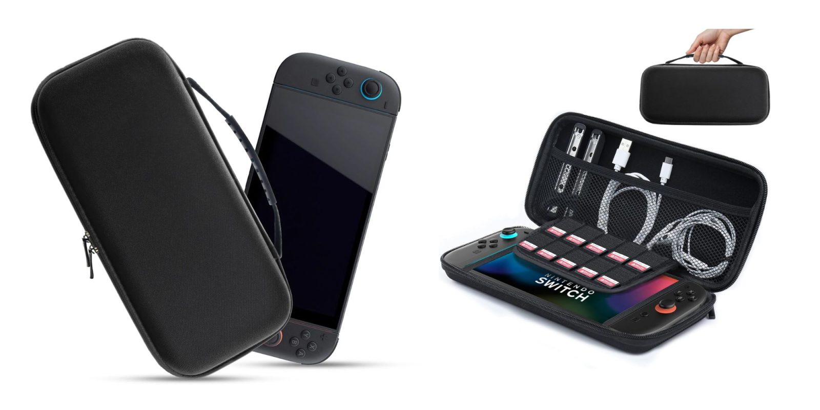 Image showing renders of amCase Switch 2 carrying case.
