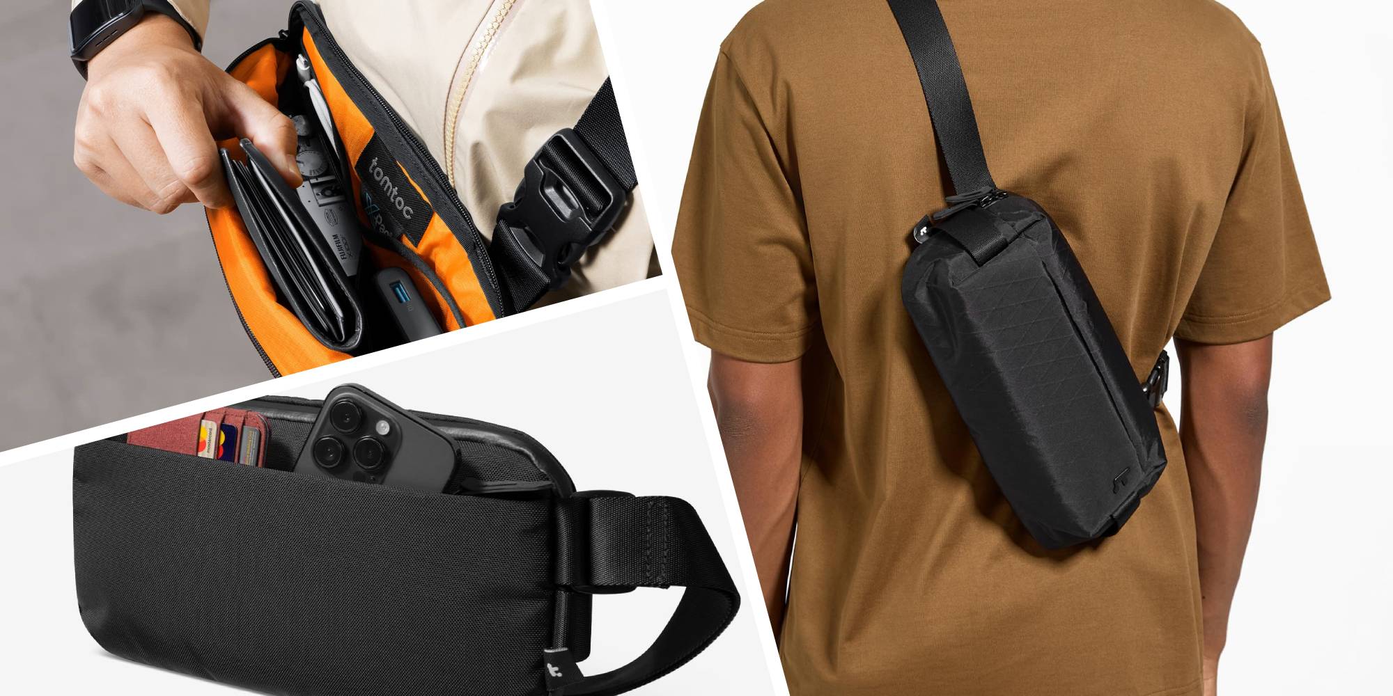 Tote your new Nintendo Switch 2 in tomtoc's compact EDC sling bag