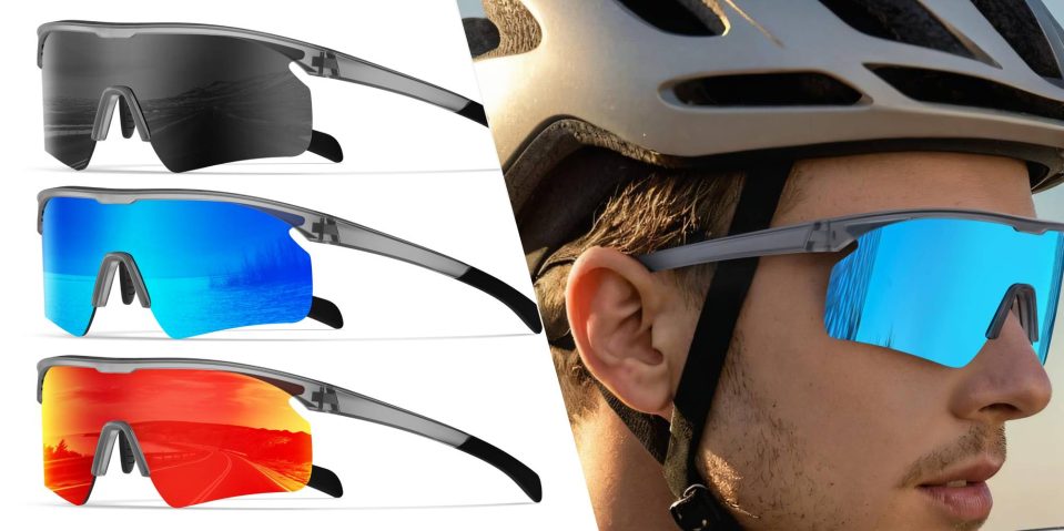 A man wearing a helmet