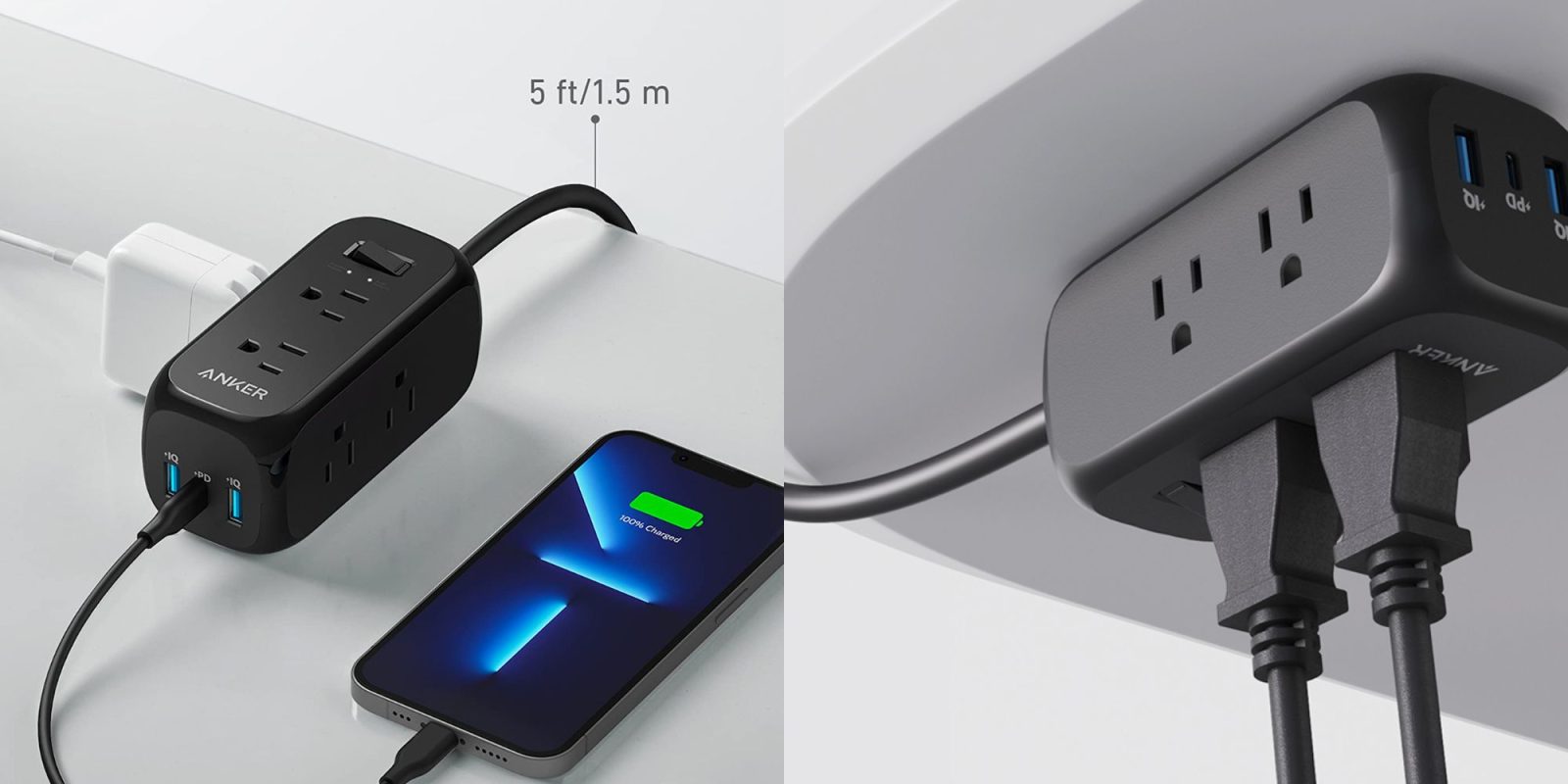 Image showing renders of Anker's 9-in-1 USB-C surge protector.