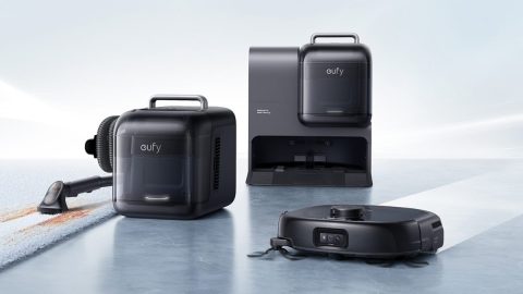 A group of black electronic devices