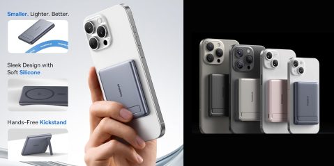 Image showing renders of Baseus' Picogo 5,000mAh power bank.