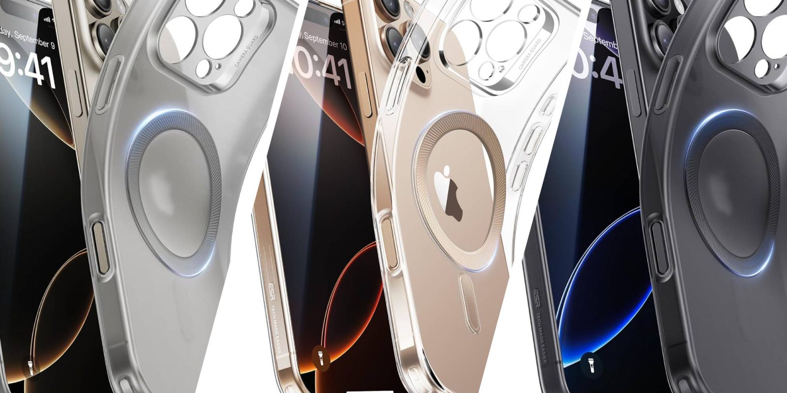 A group of cell phones