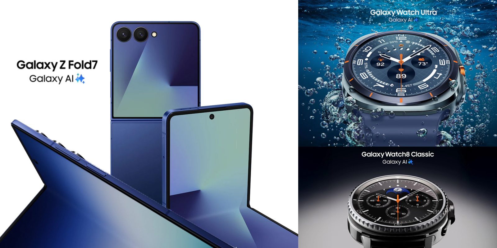 Galaxy Z Fold 7-Flip 7-Galaxy watch 8 Classic