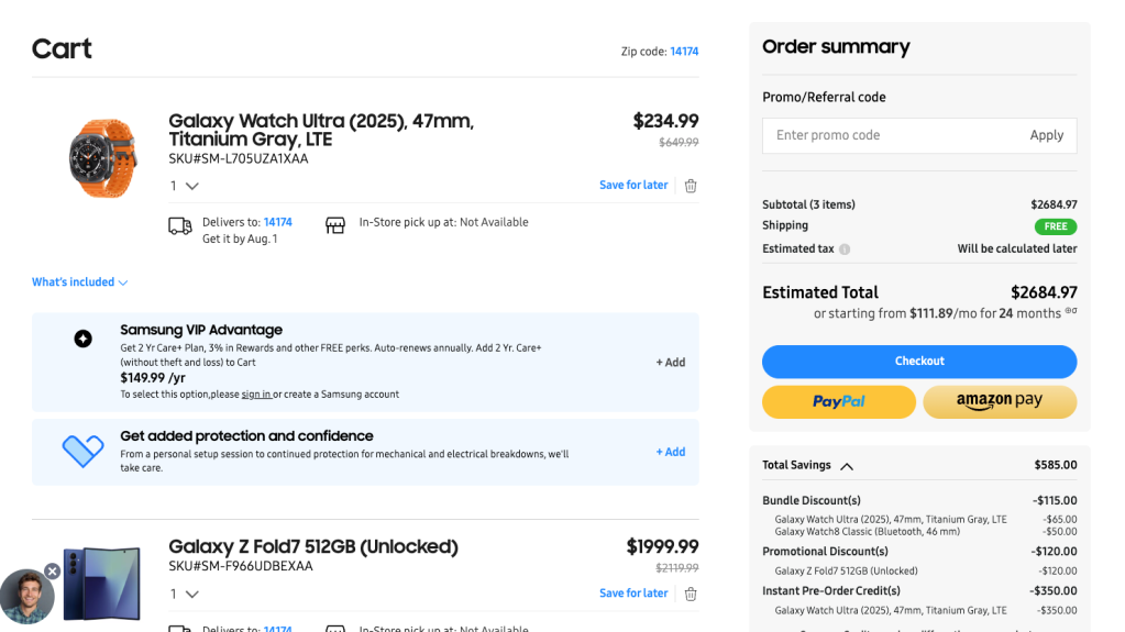 A screenshot of a website