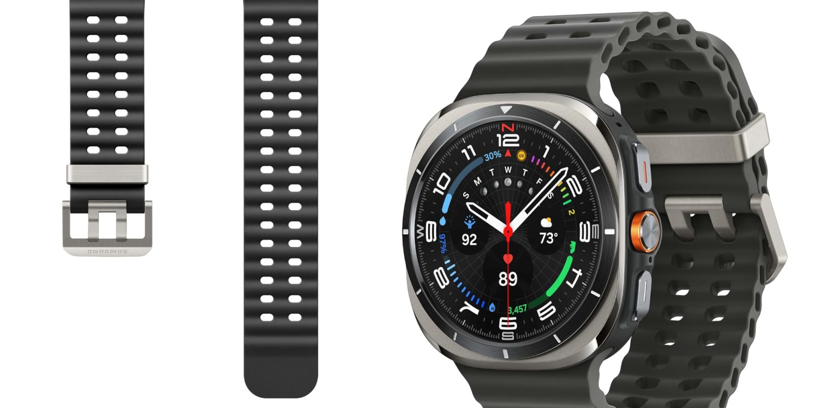 A close up of a watch