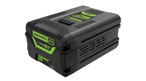 A black and green electrical device