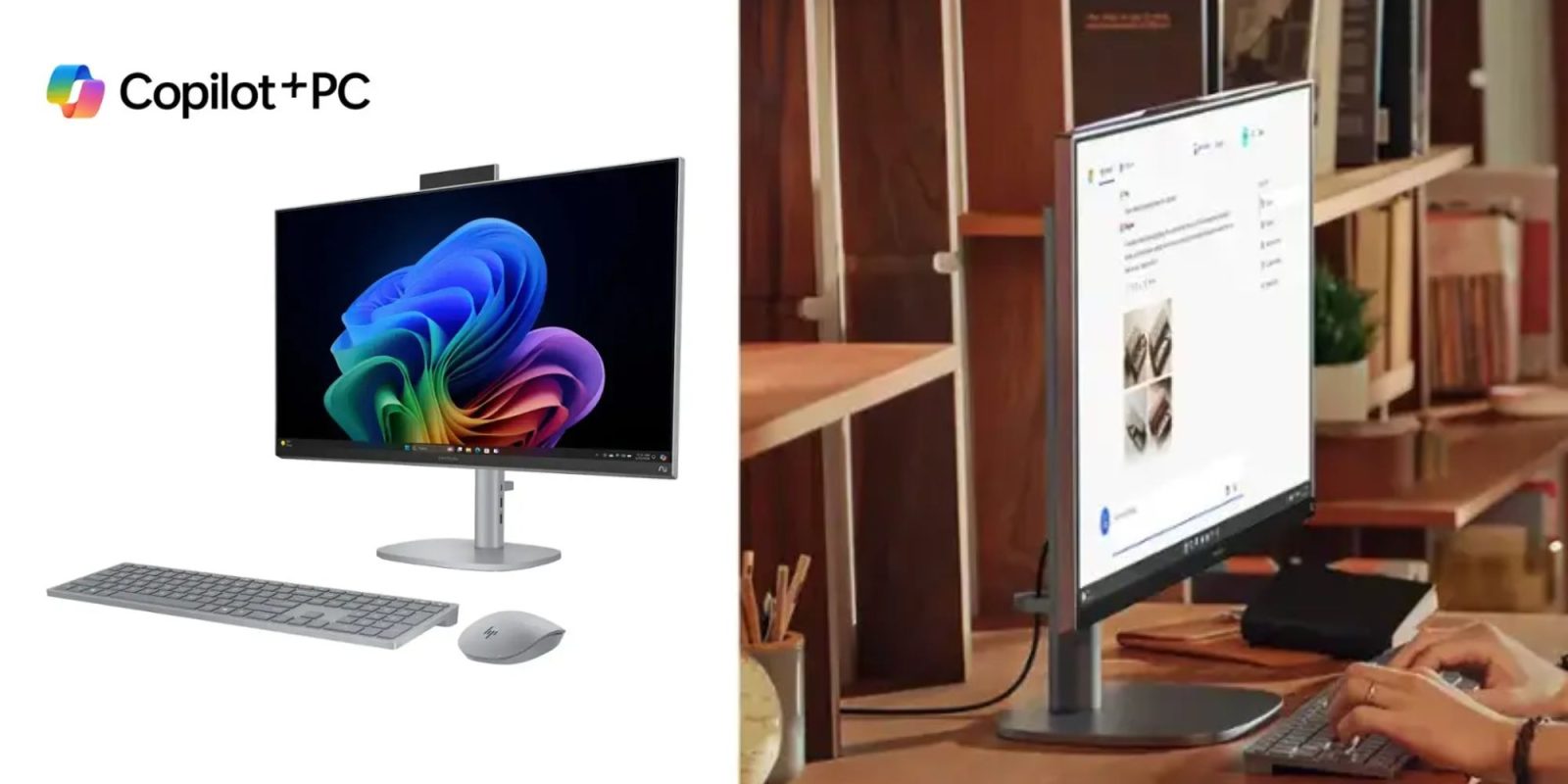 Image showing renders of HP's OmniStudio Copilot+ PC.