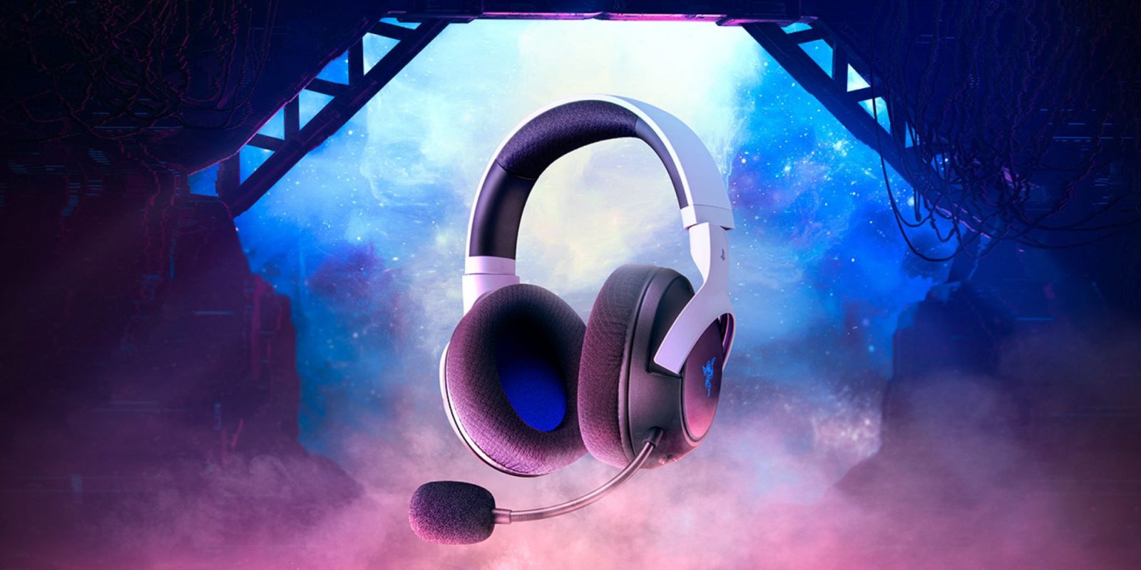 Image showing Razer's Kaira HyperSpeed wireless headset for PS5.