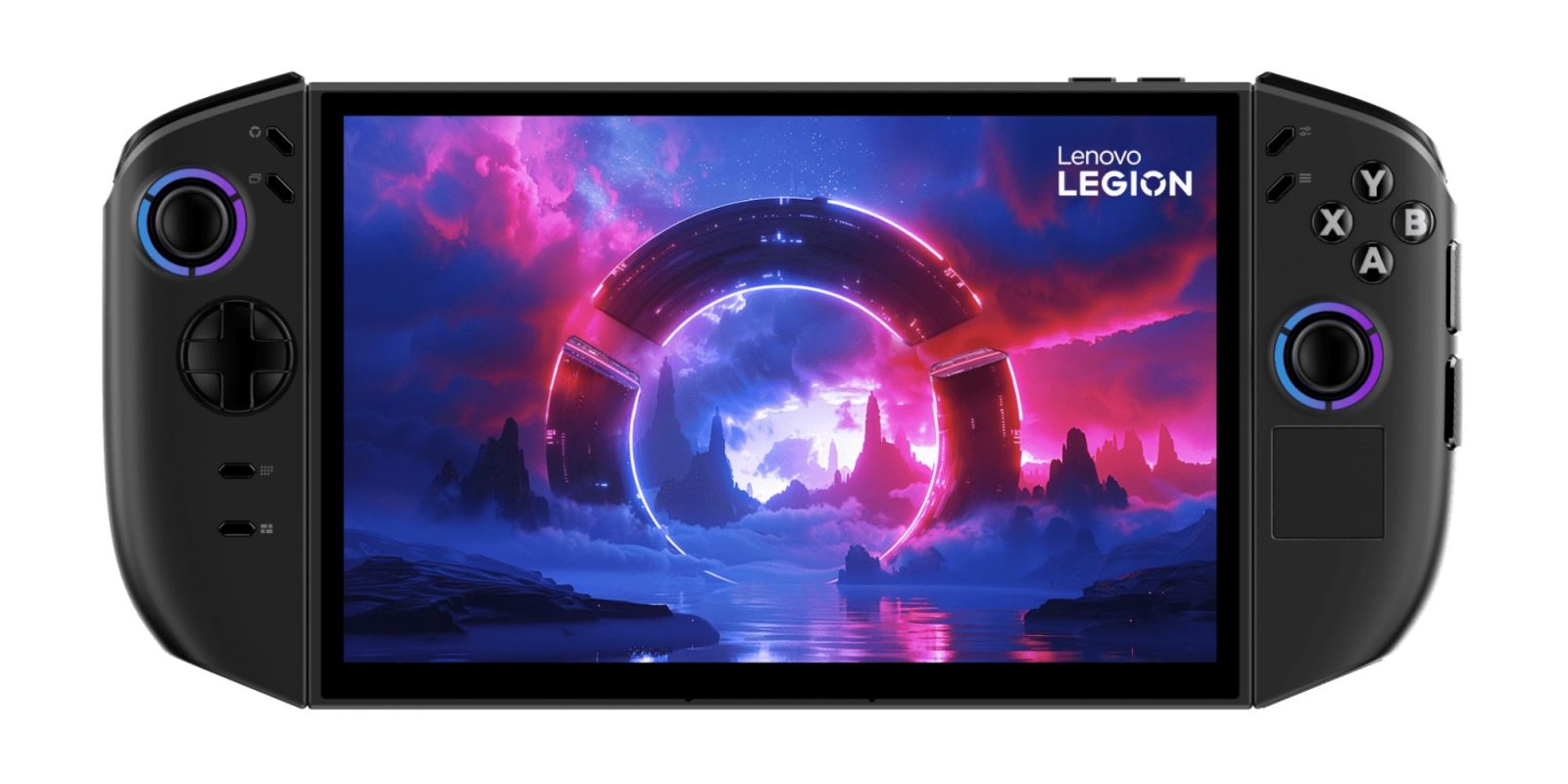 Image showing a render of Lenovo's Legion Go 2 handheld.