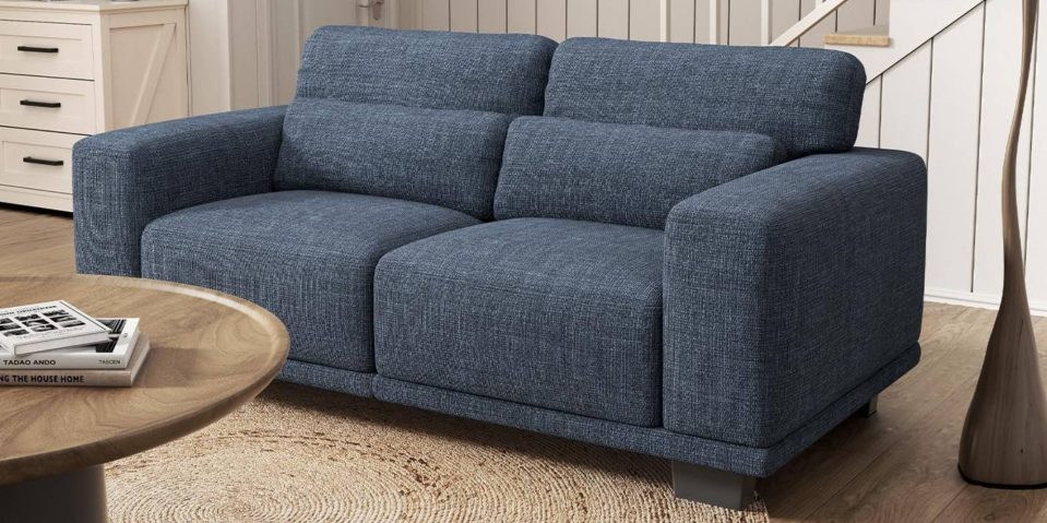 A couch in a room
