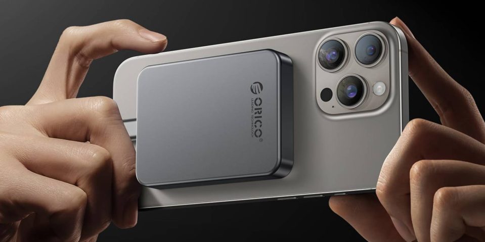 A person holding a cell phone