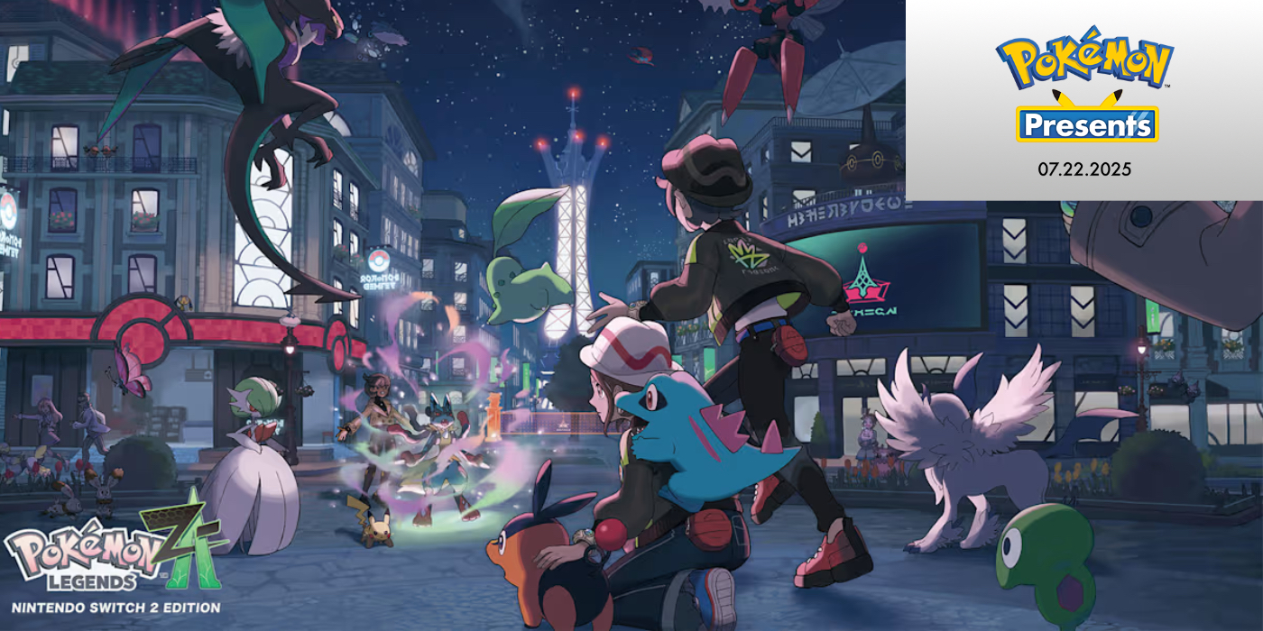 A cartoon characters in a city