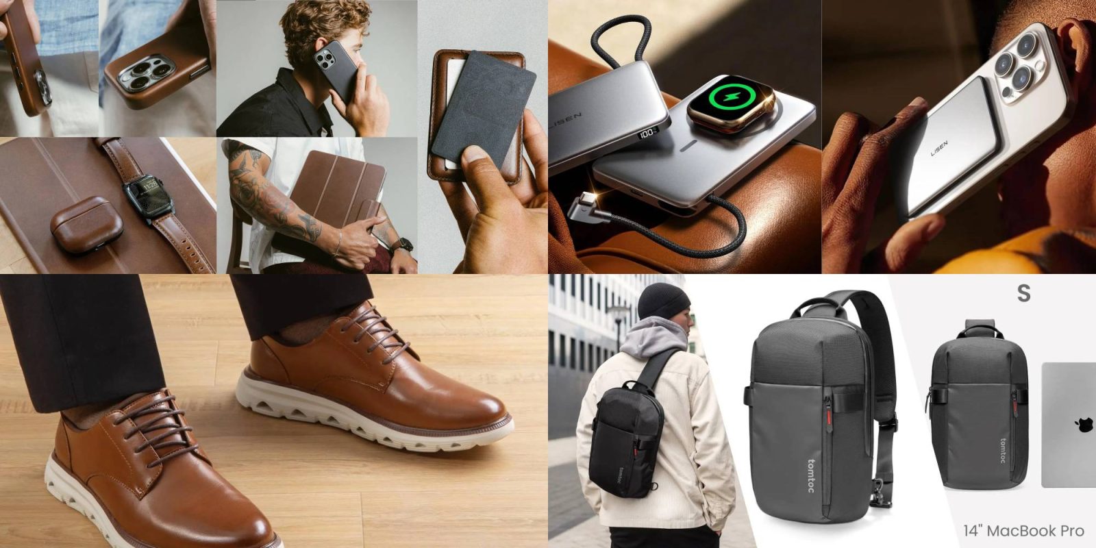 A collage of different gadgets