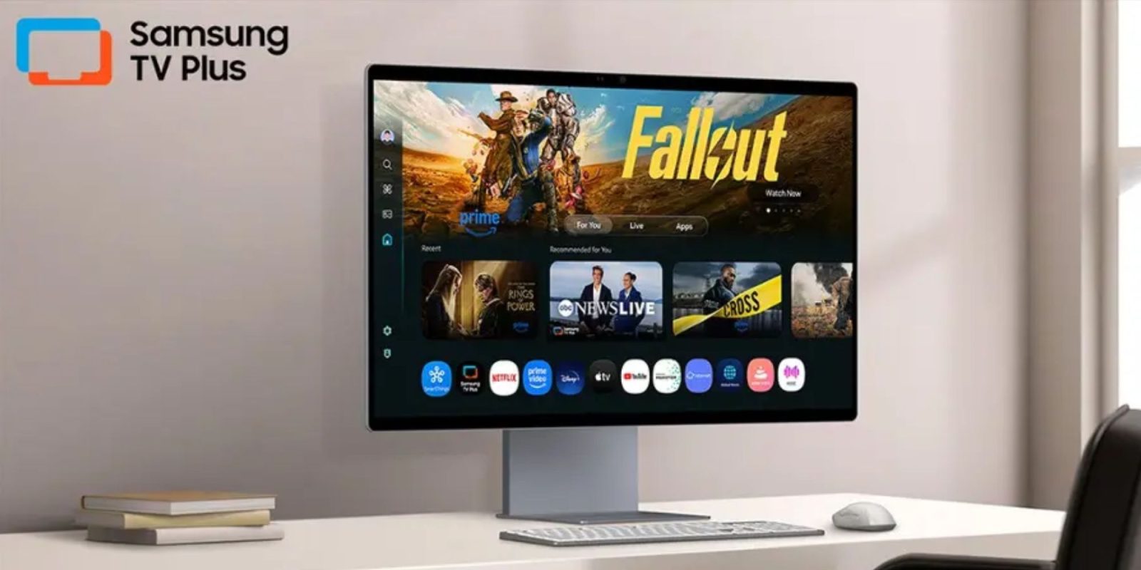 Image showing Samsung's M8 (M80F) Smart Monitor.