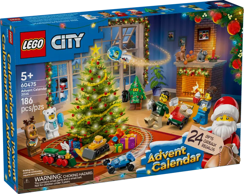 A box of lego advent calendar