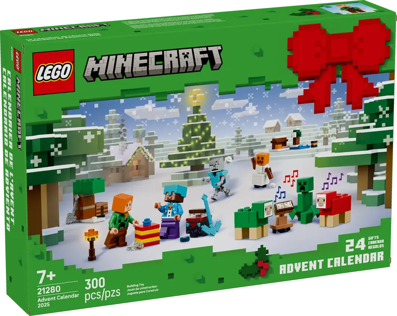 A box of lego advent calendar