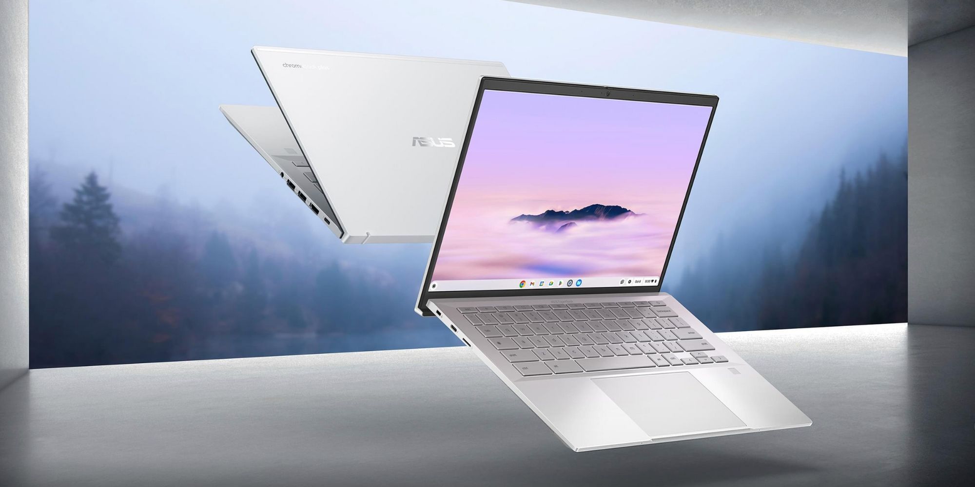 Image showing a render of ASUS' Expertbook CX54 Chromebook.