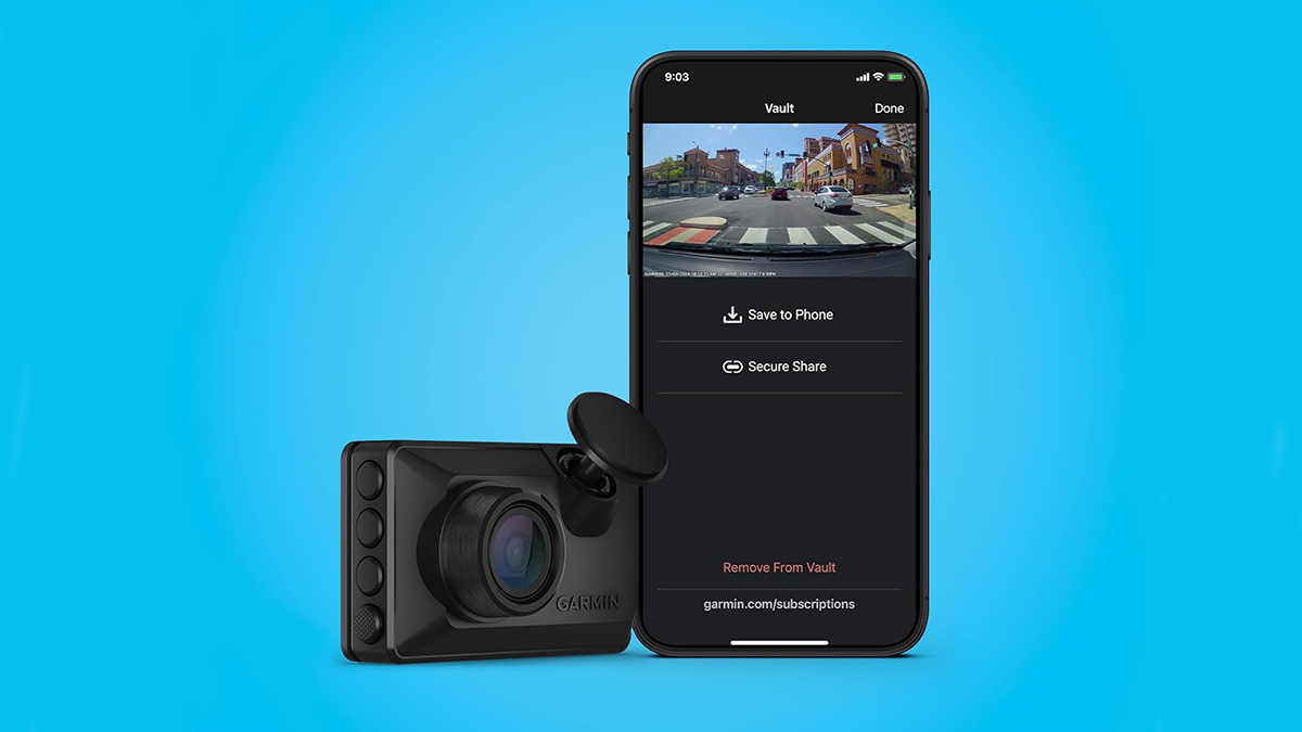 A device with a camera on it