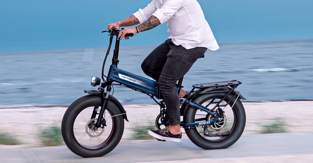 Heybike Mars 3.0 Folding Full Suspension Fat Tire e-bike