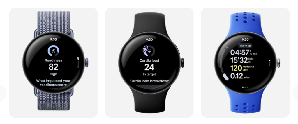 A close up of a smart watch