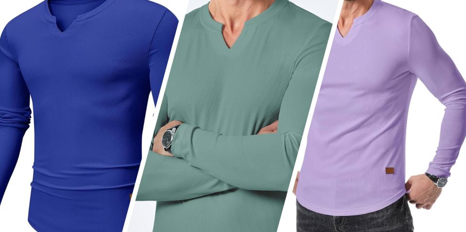 A collage of a man with his arms crossed