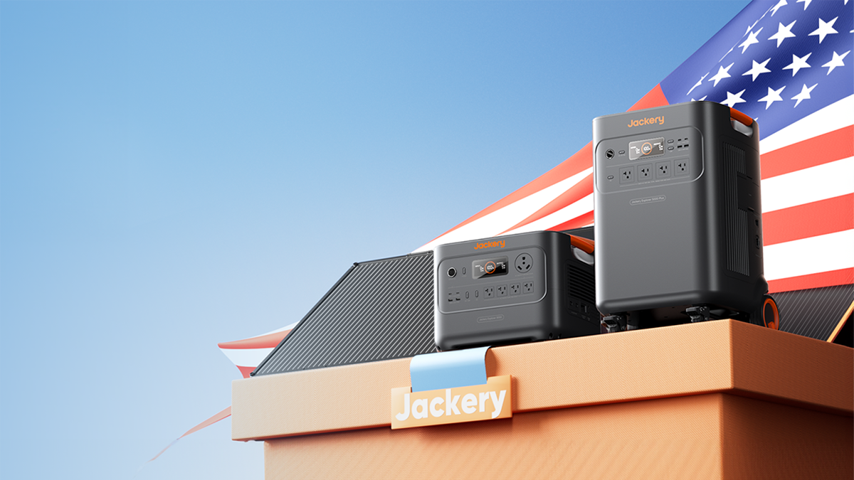 A box with power outlets on top