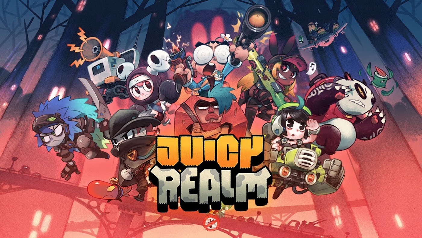 A cartoon characters in a game