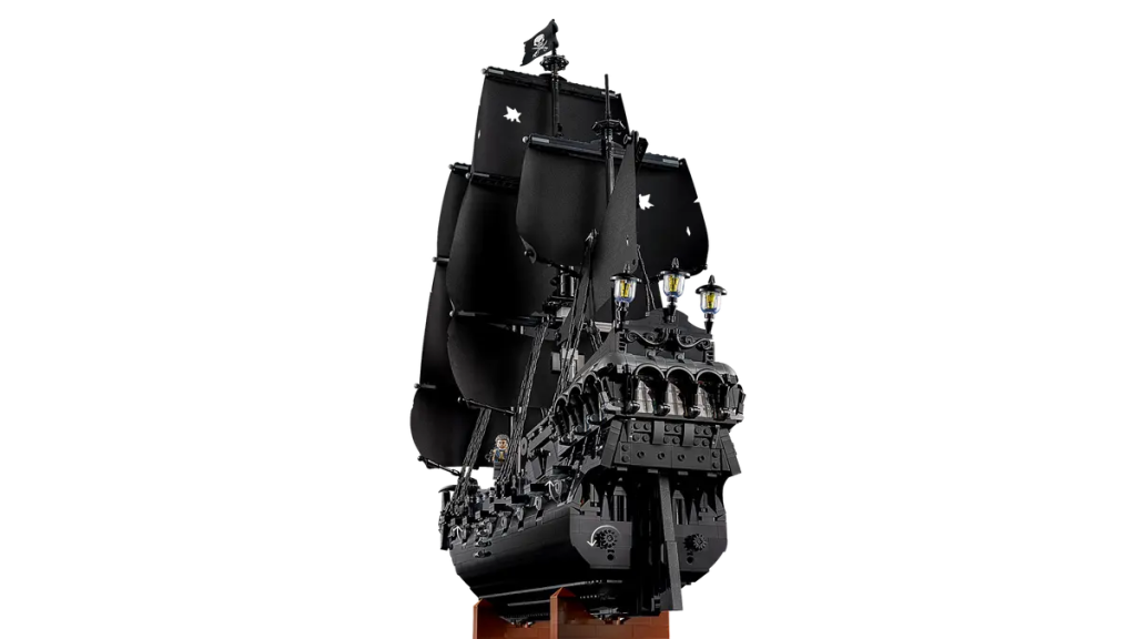 A model of a pirate ship