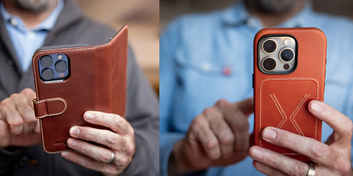 A person holding a phone